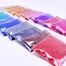 10G Nail Glitter Sequins Powder Laser Dust Powder 3D Nail Art Decor 0.2mm