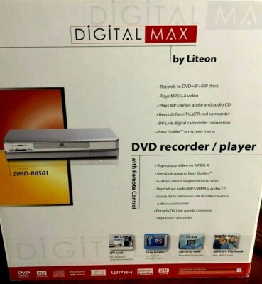 Digital Max DMD-R0501 DVD Recorder & player &  wireless remote BRAND NEW SEALED