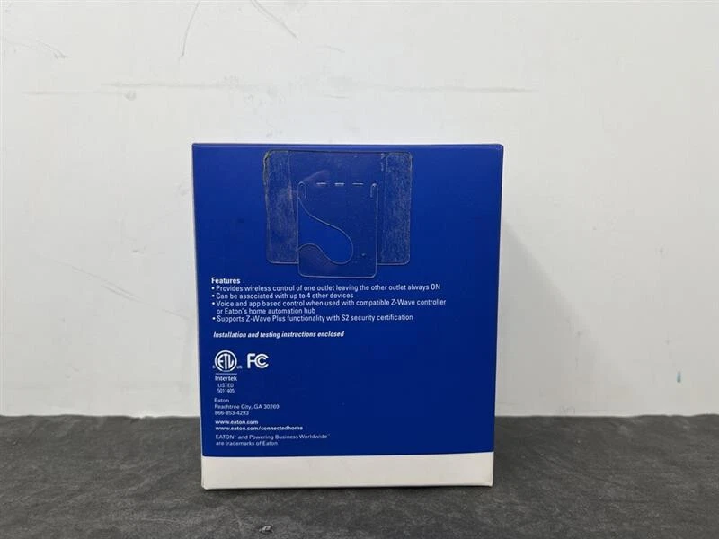 Eaton Z-Wave Plus wireless 125-Volt 2-Outlet Indoor Smart Plug - Image 3 of 4
