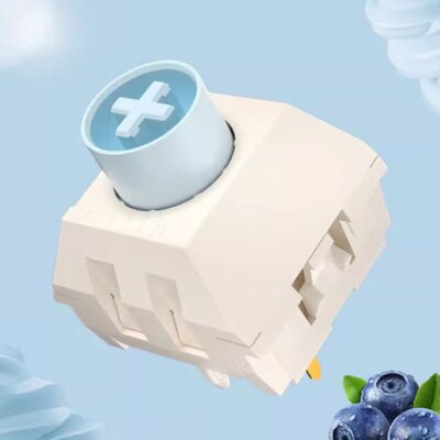 KAILH BOX BLUEBERRY ICE CREAM PRO SWITCH LINEAR 5PIN RGB SMD 40G MX SWITCH