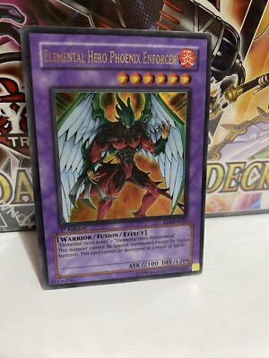 Yugioh - Elemental Hero Phoenix Enforcer - TCG - Konami - Good Condition 
