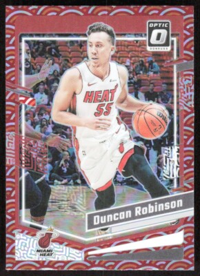 2023-24 9615D Donruss Optic PHOTON PRIZM SP Duncan Robinson Miami Heat #64