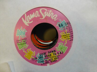 TERRY BLACK LAUREL WARD GOIN DOWN TO L.A. & OH BABE  NEAR MINT      45