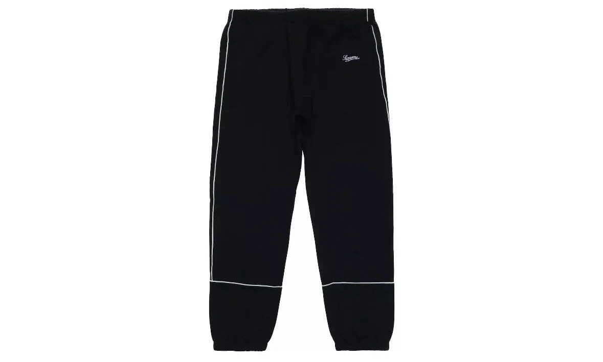 Pantalon de survêtement Supreme Piping noir L