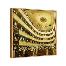 Framed Giclee Print The Auditorium of The Old Castle Theatre by Gustav Klimt