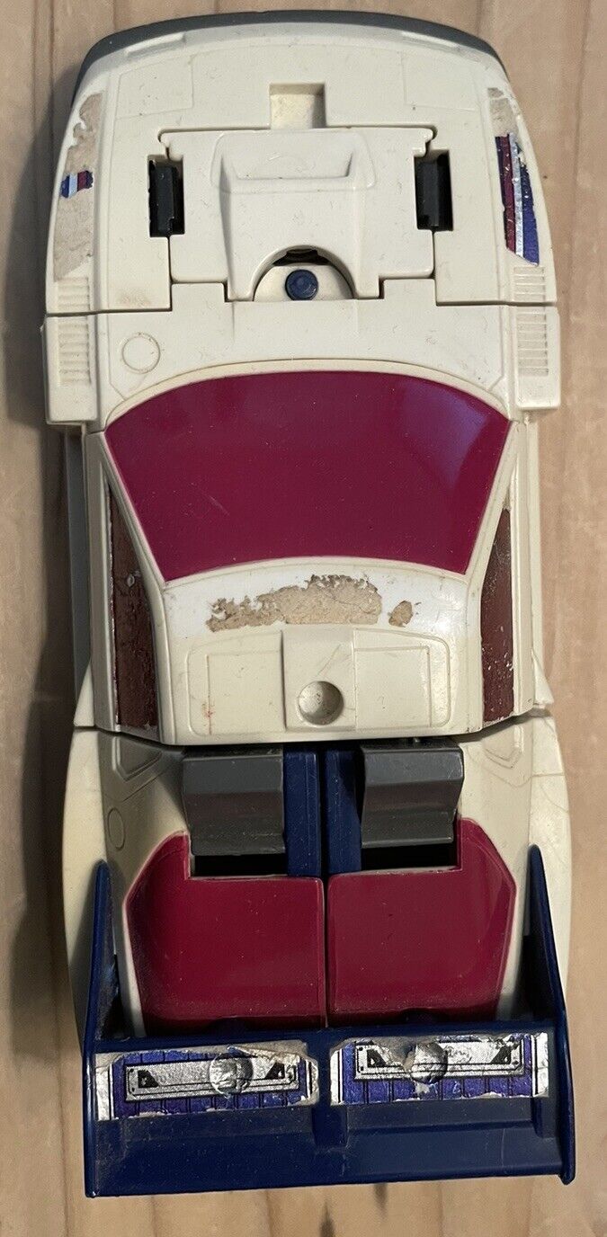Vintage G1 TRANSFORMERS Powermaster AUTOBOT GETAWAY (1988) Discolored Plastic