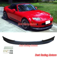For 2006-2008 Mazda MX-5 Miata GV Style Front Bumper Lip (Urethane)