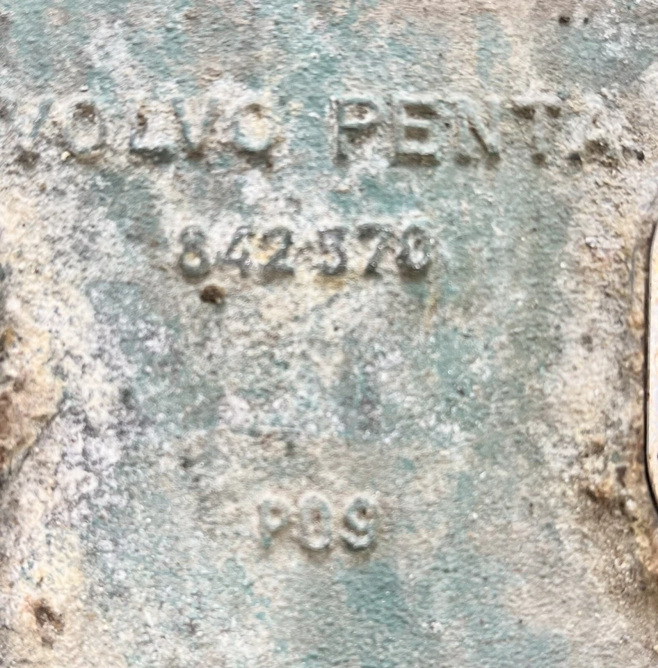 沃尔沃 Penta 柴油 842570 排气歧管 船用 — 第 3/4 张图片