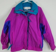 Columbia Womens Bugaboo Vintage Take Me Back To The 80's Radial Sleeve Jacket M