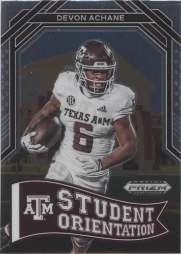 2023 Panini Prizm Draft Picks De'Von Achane #SO-13