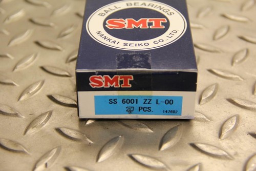 20 neue SMT SS-6001-ZZ L-00 Edelstahl Schild Kugellager 12 mm x 28 mm x 8 mm - Bild 2 von 3
