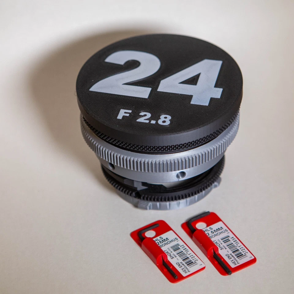 Canon FD 24mm f/2.8 SSC Cine mod - Cine Housing - Rehousing - DIY - Image 4 of 4