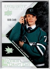2024-25 Black Diamond Exquisite Rookie Draft Day MACKLIN CELEBRINI RDD-MC 349 RC