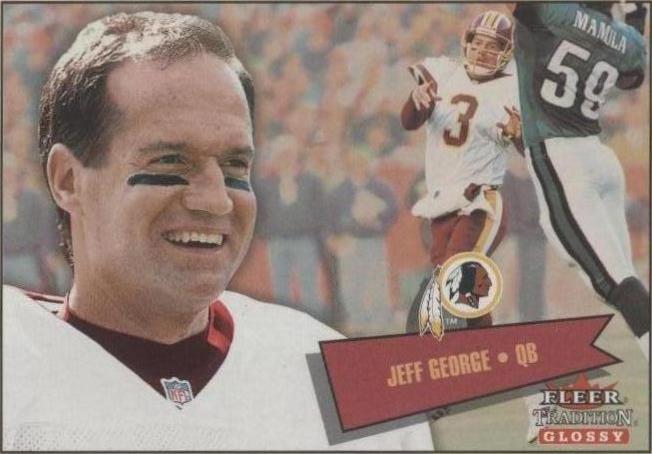 2001 Fleer Tradition Glossy Jeff George #244 - 1 of 2