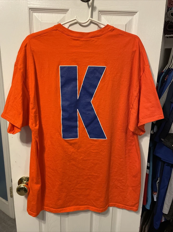 Camisa naranja para hombre Matt Harvey New York Mets de béisbol The Real Deal talla XL Foto 2 de 2
