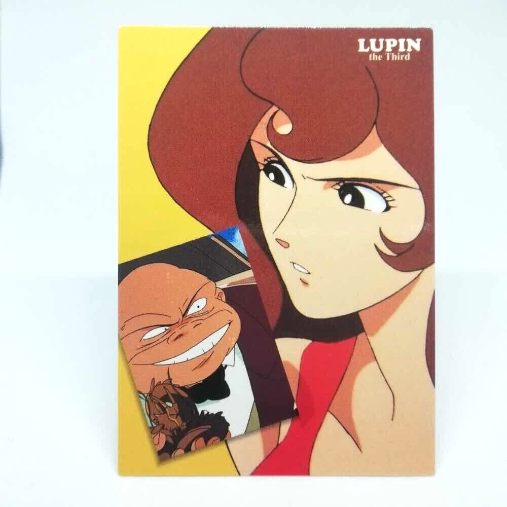 81 Fujiko Mine LUPIN the Third Lupin III CARDDASS MASTARS Monkey