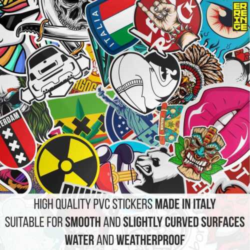 Adhesivo VAGABONDO Sticker Auto Moto Camper 4x4 Casco Laptop Hippie Flower Power - Imagen 2 de 14