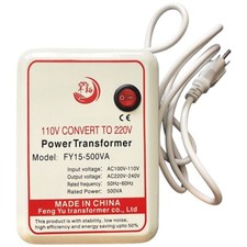 500W Voltage Converter from 110V to 220V, high Performance Step-up Transformer
