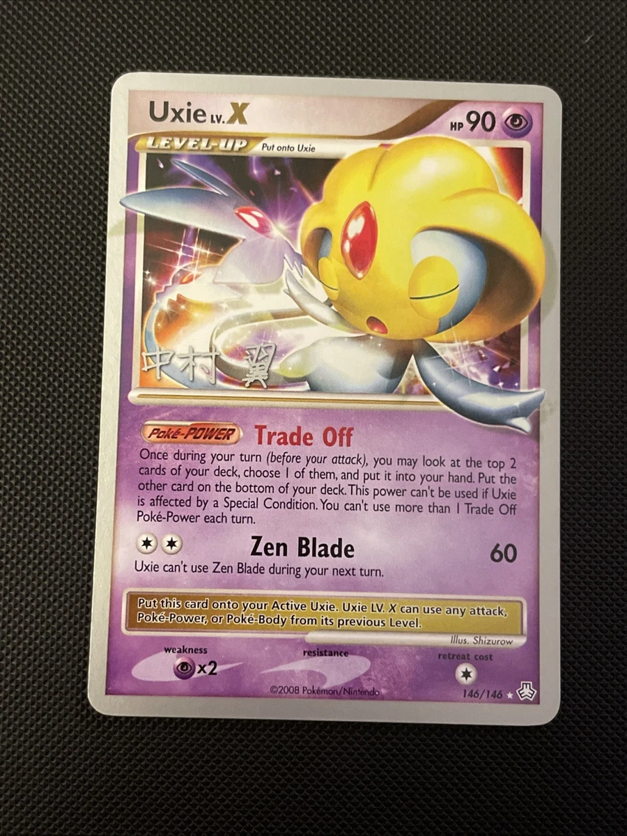 Uxie LV.X Pokémon TCG Cards for sale | eBay