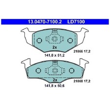 Satz Bremsbeläge Bremsklötze vorne für Seat Arosa 6H1 23975468