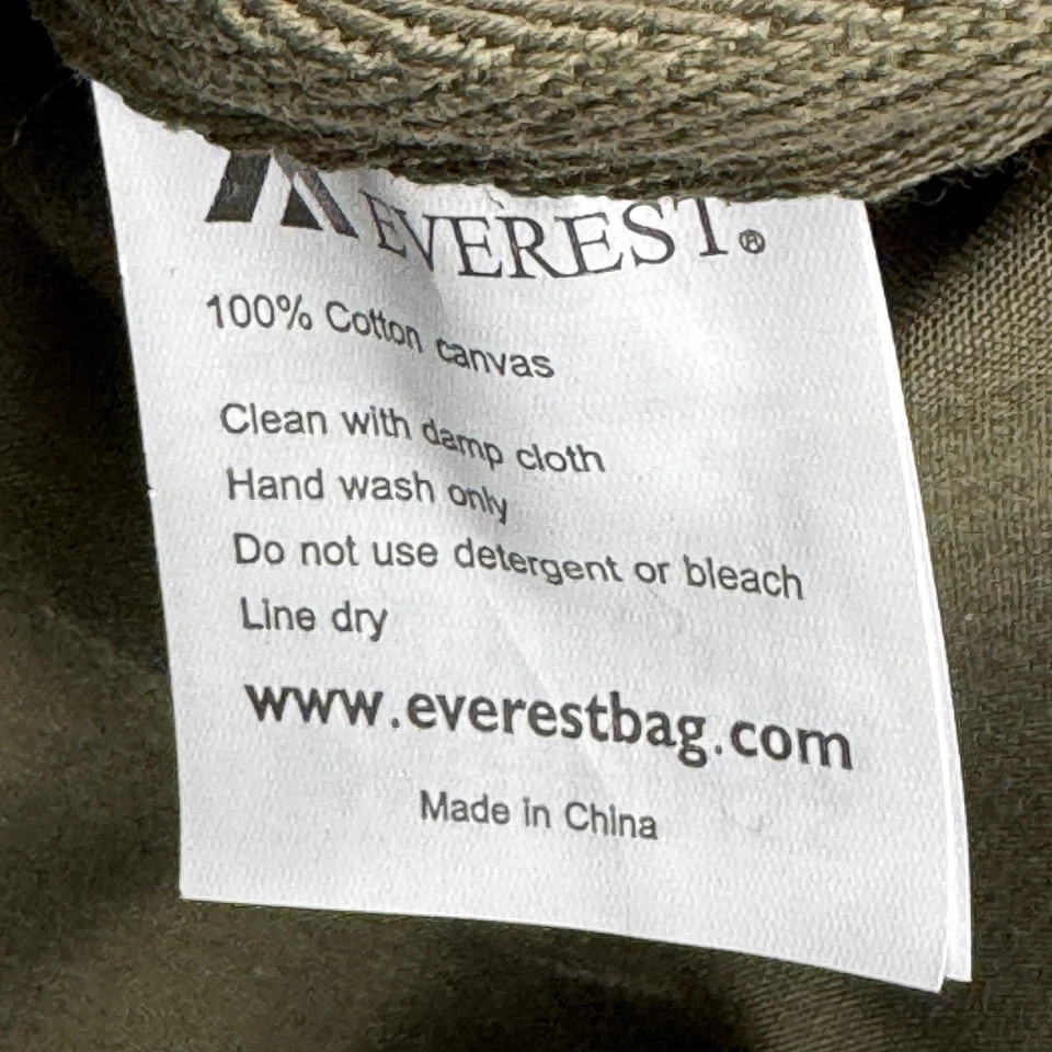 Bandolera bandolera de lona Everest verde oliva CT075-OLI ajustable Foto 3 de 4