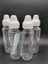 Evenflo Glass Baby Bottles 8 Oz, 4 Pack, New