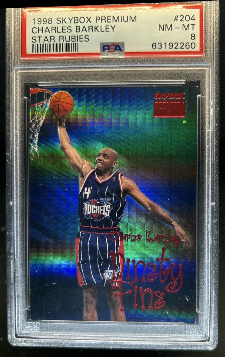 Charles Barkley Professional Sports Authenticator (PSA) Basketball