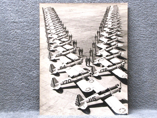 Original Beechcraft Bonanza Aircraft Fleet Photo - V Tail Prop