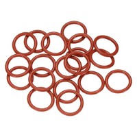 20 StüCk Silikon O-Ring 14X10X2Mm Dichtung FüR Plumbing, Rot