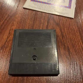 The Majors Pro Baseball (Sega Game Gear 1992). Game Cartridge & Manual (Tested)