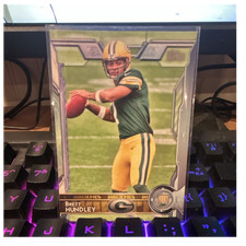 Topps 2015 Brett Hundley Rookie Green Bay Packers NFL Football Card #447. rookie card picture