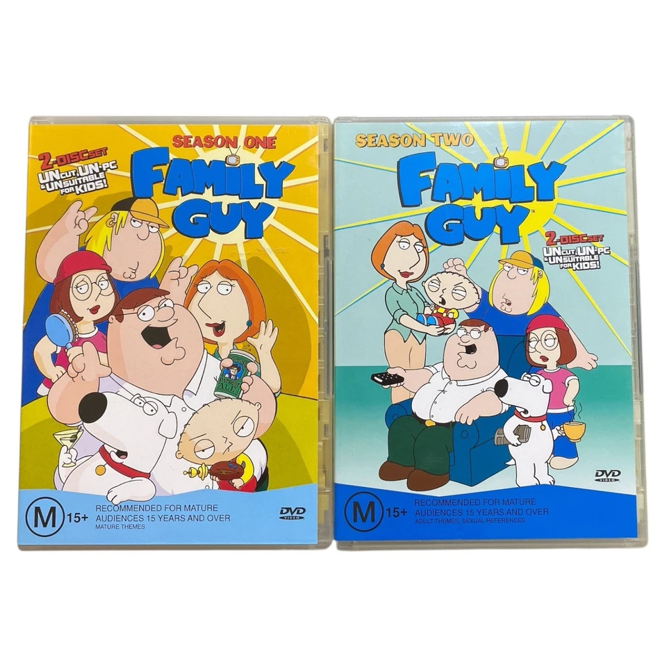 Family Guy Seasons 1-6 DVD Set Happy Freakin Christmas Collection Region 4 Lot - image 4 of 4