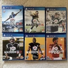 Madden NFL 15-20 Lot (PS4, EA SPORTS)