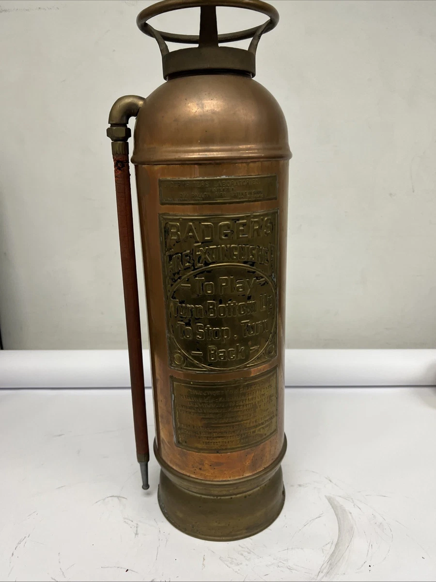 Badger's Fire Extinguisher ランプ Badger Fire Extinguisher In Collectible Firefighting & Rescue