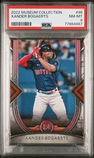 2022 MUSEUM COLLECTION #96 XANDER BOGAERTS PSA 8