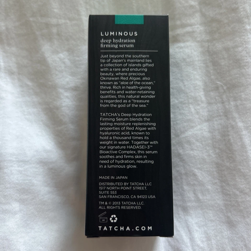 TATCHA LUMINOUS DEEP HYDRATION FIRMING SERUM - 1 OZ - Luxury Size - Image 2 of 4