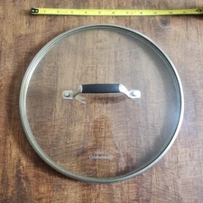 Large 10" Select Calphalon Replacement Tempered Glass Lid Skillet 9-3/4” Inner