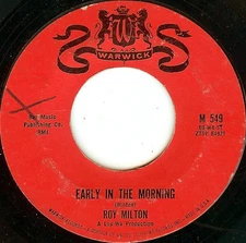 Roy Milton - Early In The Morning, 7", (Vinyl)