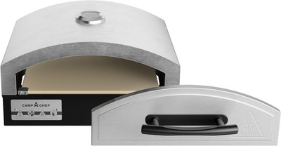 1-Burner 14'' X 16'' Pizza Oven - Italia Artisan Pizza Oven Accessory with Door -