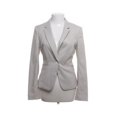 H&M, Blazer, Größe: 36, Beige, Fischgräte, Damen #Cbj