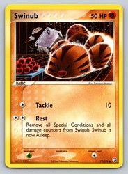 Swinub 79/109 EX Team Rocket Returns Common