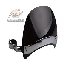 Black Windscreen Windshield For Triumph Adventurer Legend TT Speedmaster