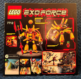 LEGO 7712 Exo-Force Supernova 2006 Original Edition Rare NIB Complete CIB