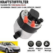 Für Ford Fiesta VI Focus C-Max 1.6 TDCI Volvo S40 Kraftstofffilter Dieselfilter