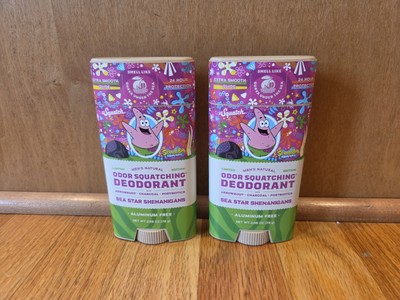 Lot Of 2 Dr. Squatch Limited Ediiton Sea Star Shenanigans All-Natural Deodorant 