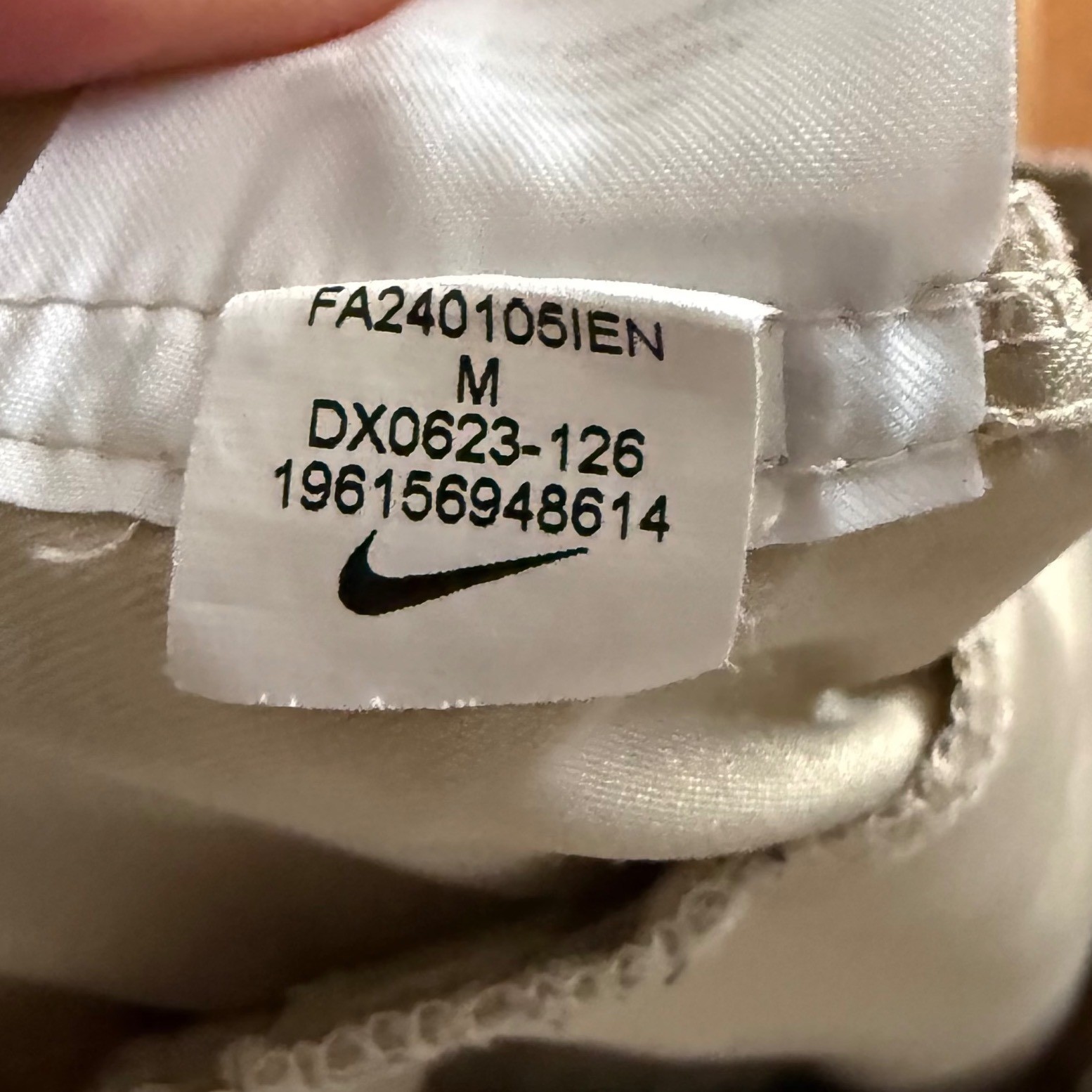 Nike Sportswear Tech Essentials Woven Pants Light Orewood Brown Size M Mens thumbnail 6