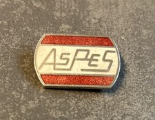 Aspes Brosche Anstecknadel Pin Motorrad 25x17mm Motorcycle Emaille