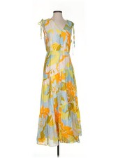 1.State Women Yellow Casual Dress S