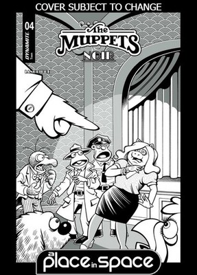 MUPPETS NOIR #4E (1:15) ROGER LANGRIDGE LINE ART (WK24)