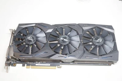 ASUS NVIDIA GeForce GTX 1080 STRIX 8GB GDDR5X 2560 Cores 2025MHz Gaming GPU - Photo 1/4